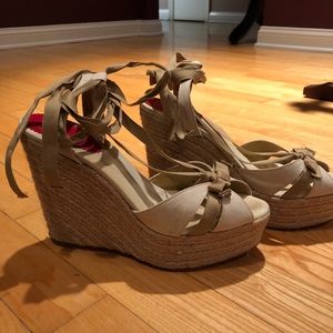Christian Louboutin Espadrille Wedges